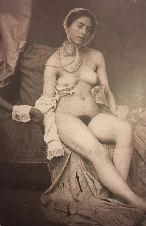 Odd look on her face . . . Any ideas?