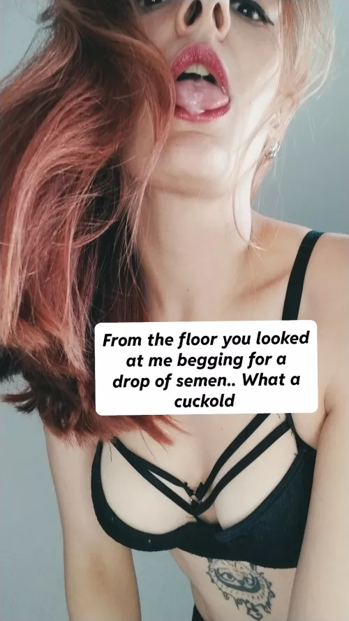 Open your mouth for me