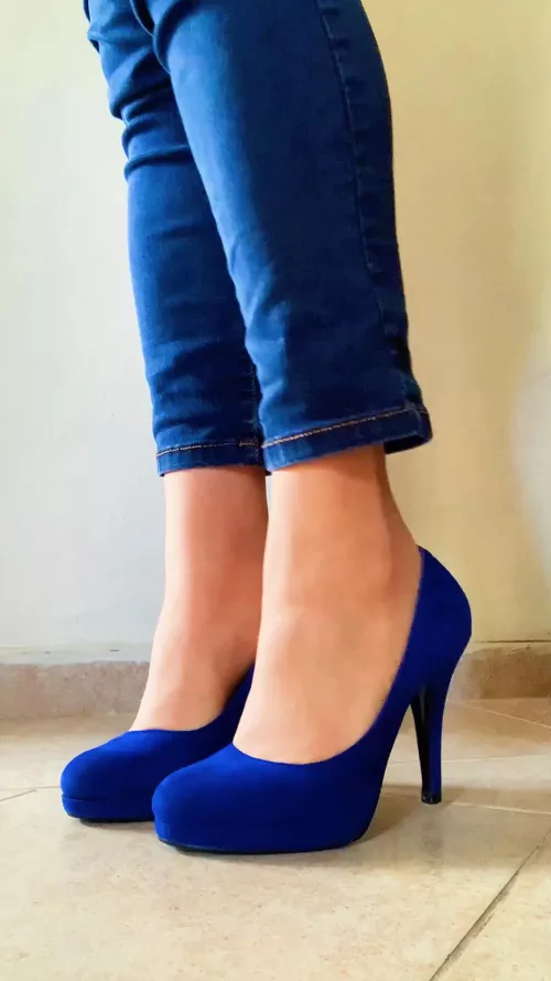 Perfect blue match 🦋