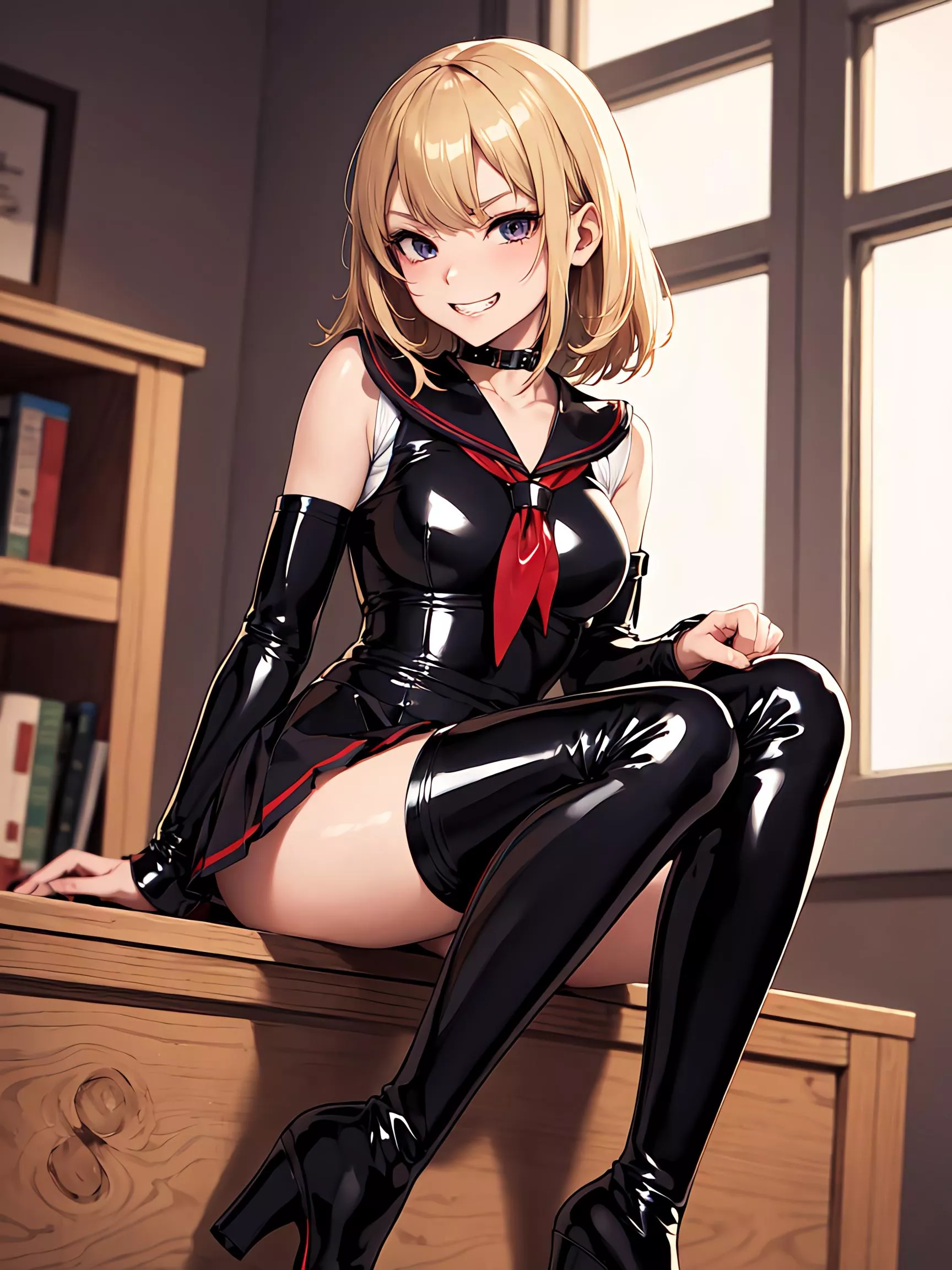 Sailor Latex & Boots