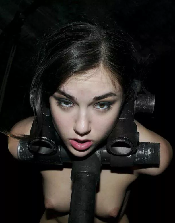 Sex Slave Sasha is a beautiful sight