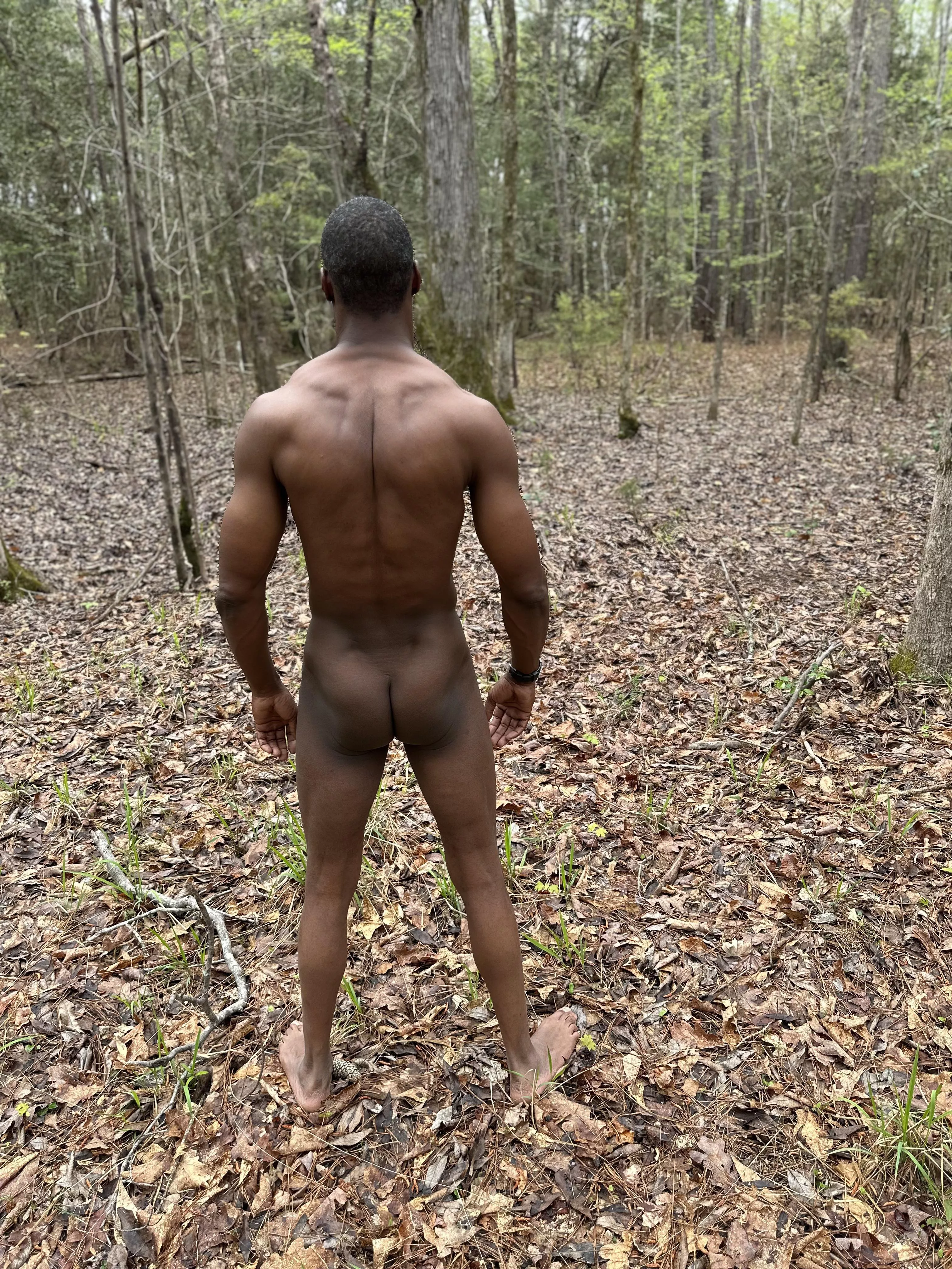 Something about being nude in the wild is exhilarating to me