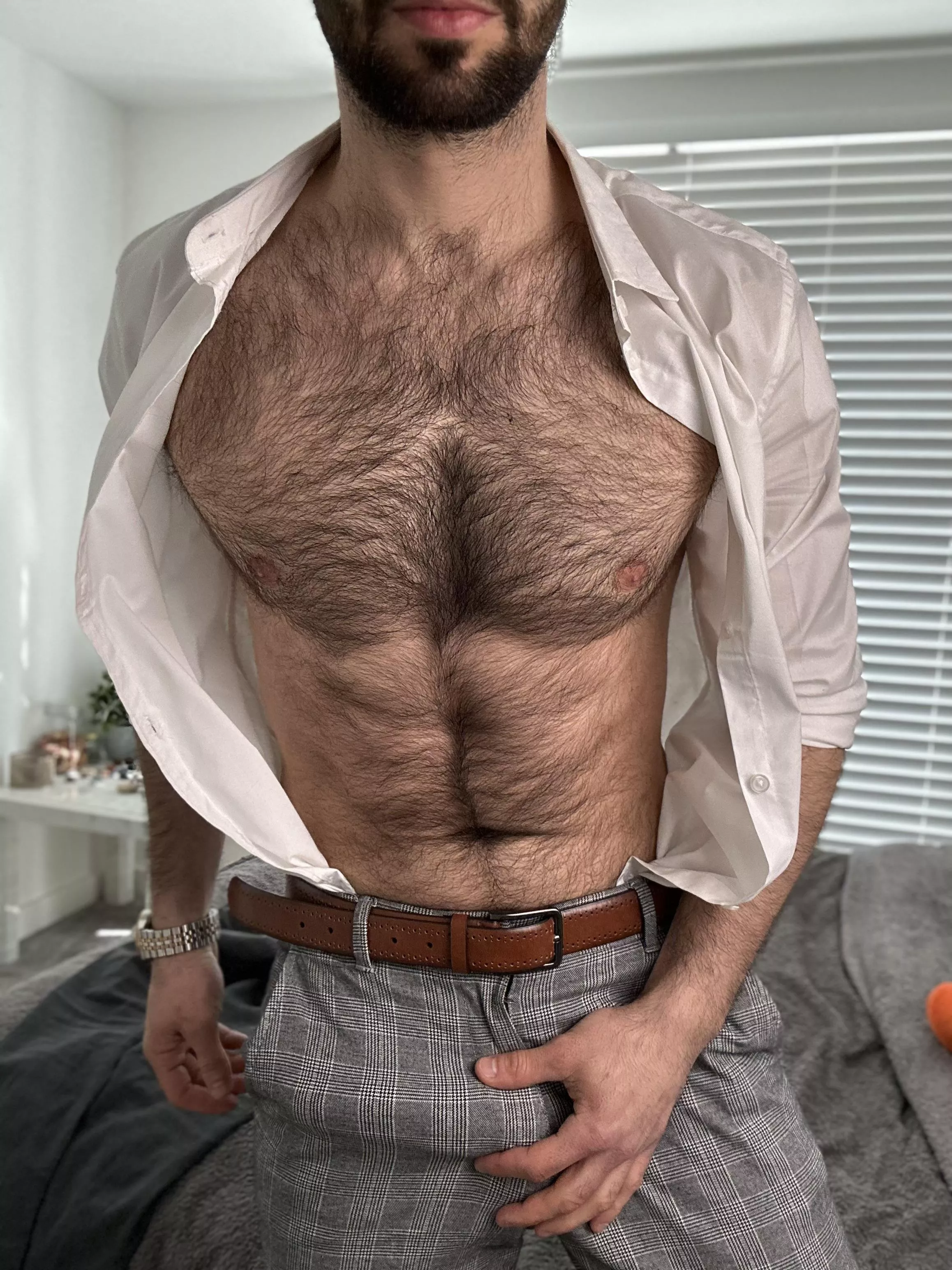 The office was hot today.