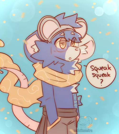 Today is world rat day ~ art by me @maiathoustra