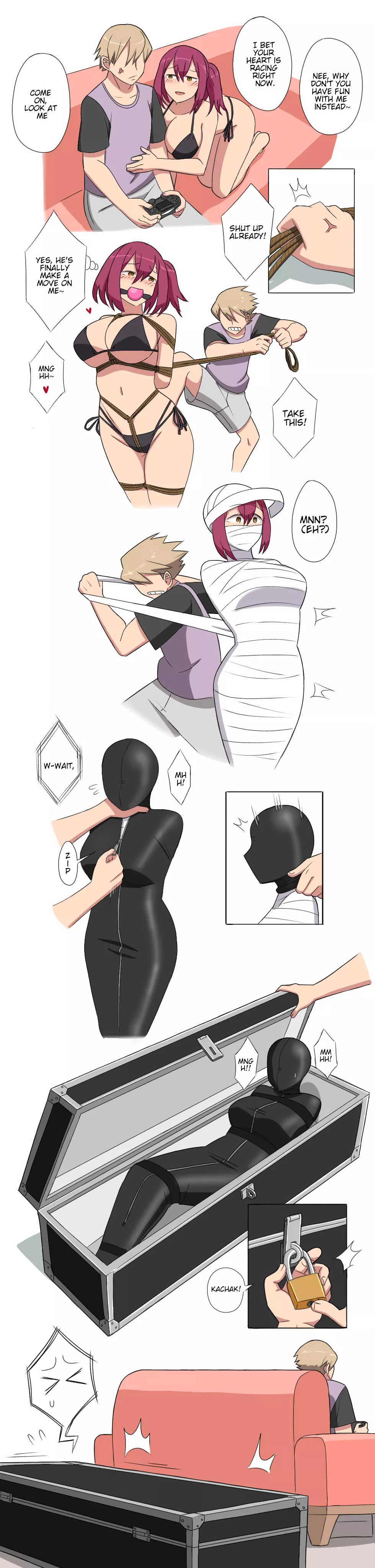 When she interrupts his gaming time (IMBsengirl)