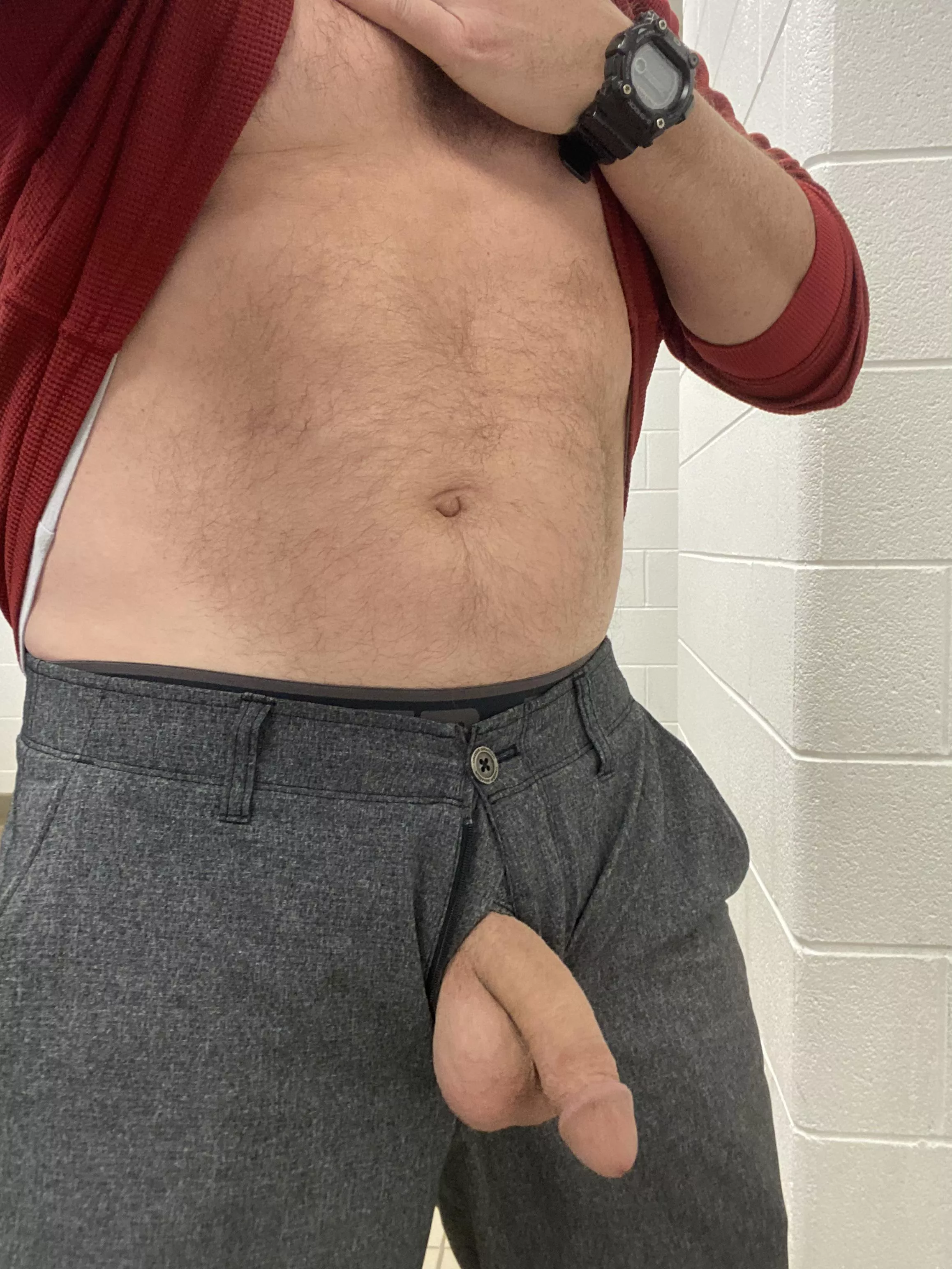 (54), felt the need to pull it out