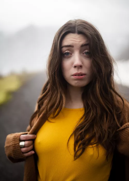 Adventures in the snow make my nips rock hard