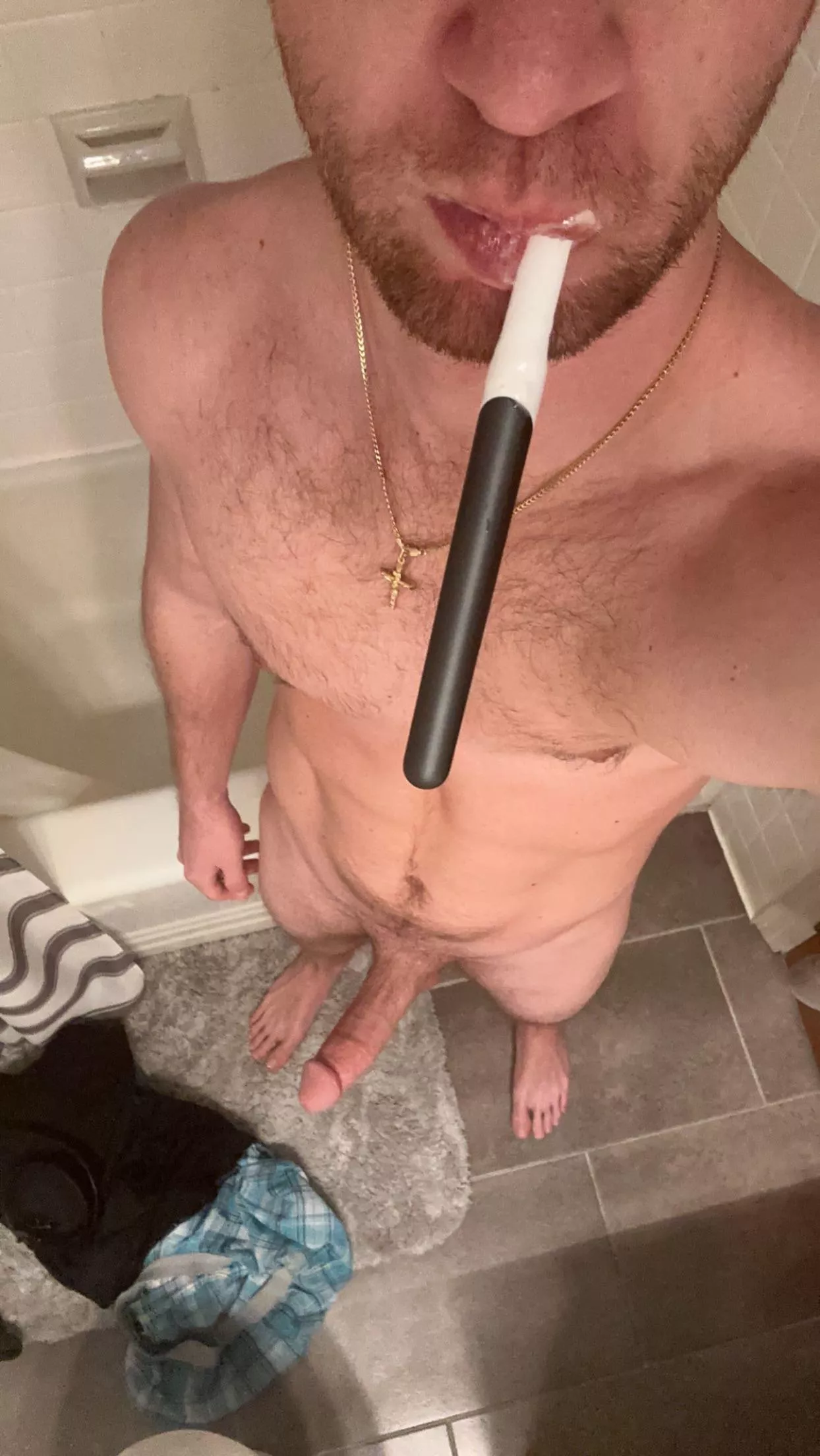 Can i use your butt to drain my morning wood?