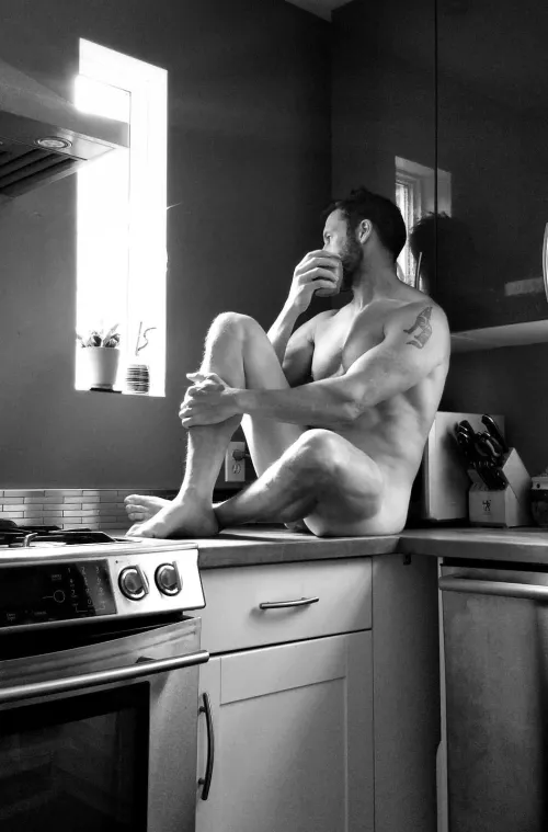 Coffee on the counter