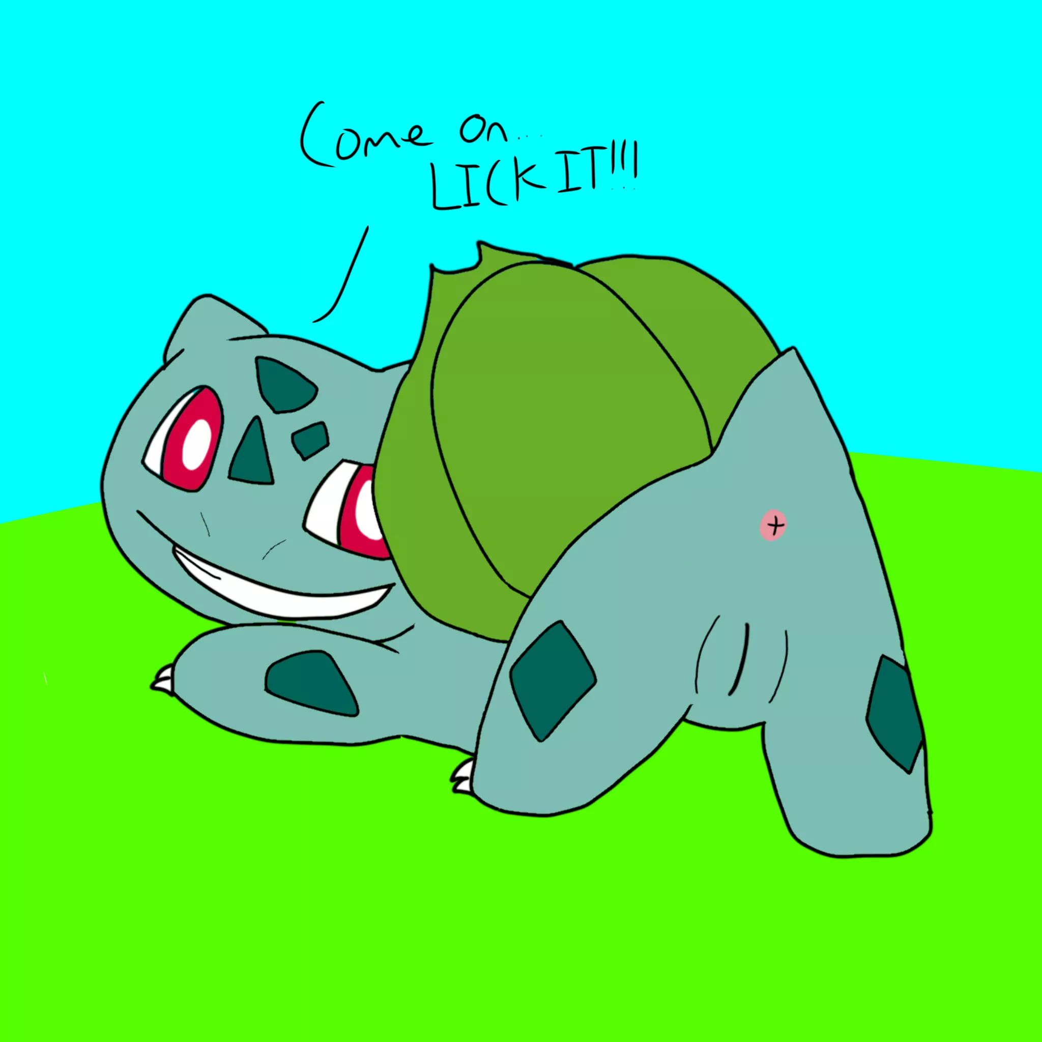 Come on, lick it (I'm the artist) [f]