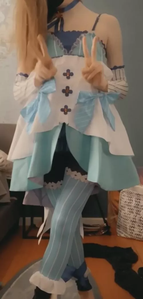 Cosplaying my favorite catboi. How do I look? :3