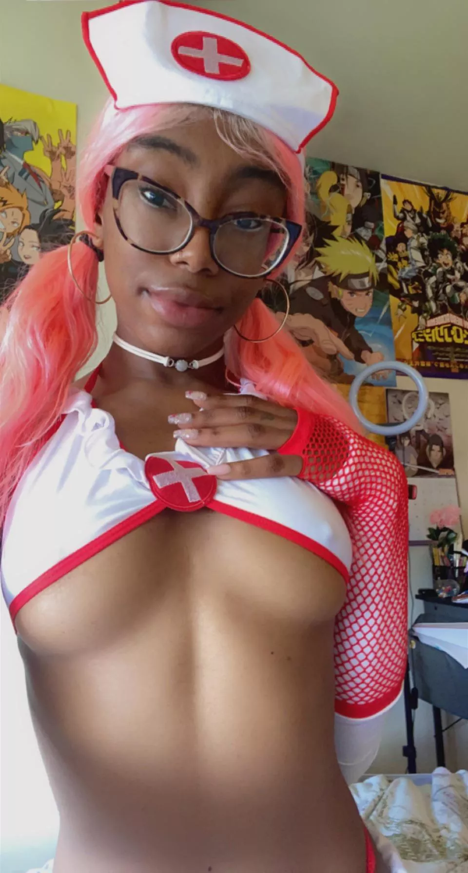 Ebony nurse joy