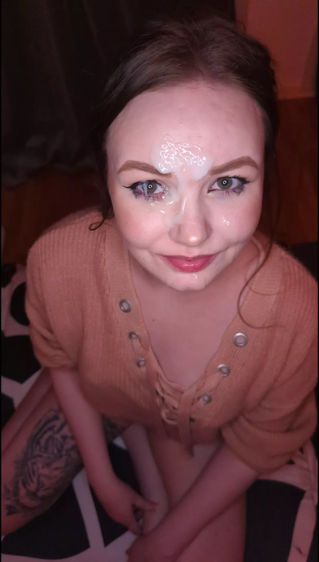 Got it in my eye 💦