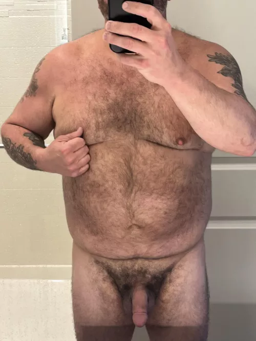 Hotels do something to a man..