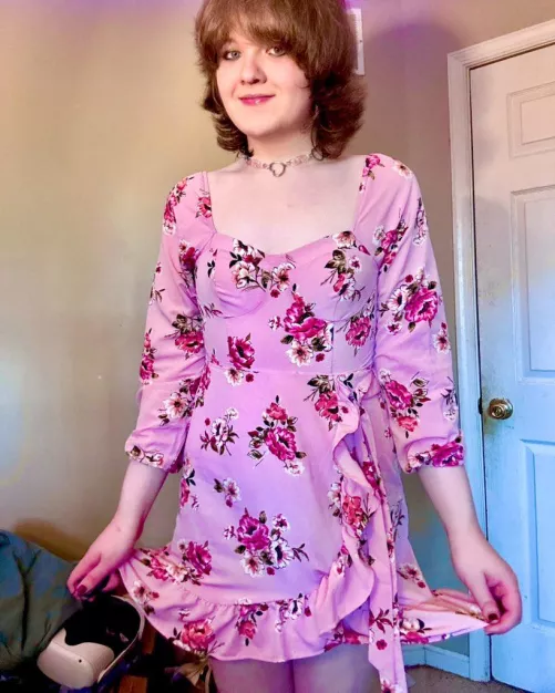 how do I look in my first dress? 😇