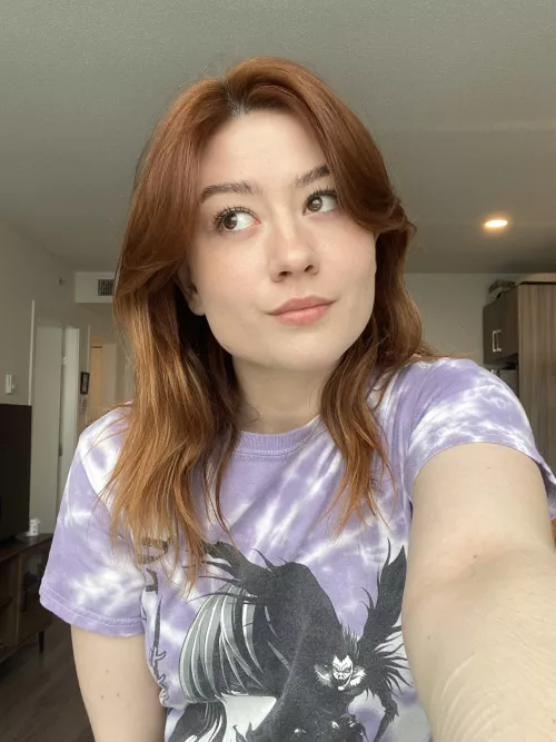 I hope you guys like my shirt today! [F]