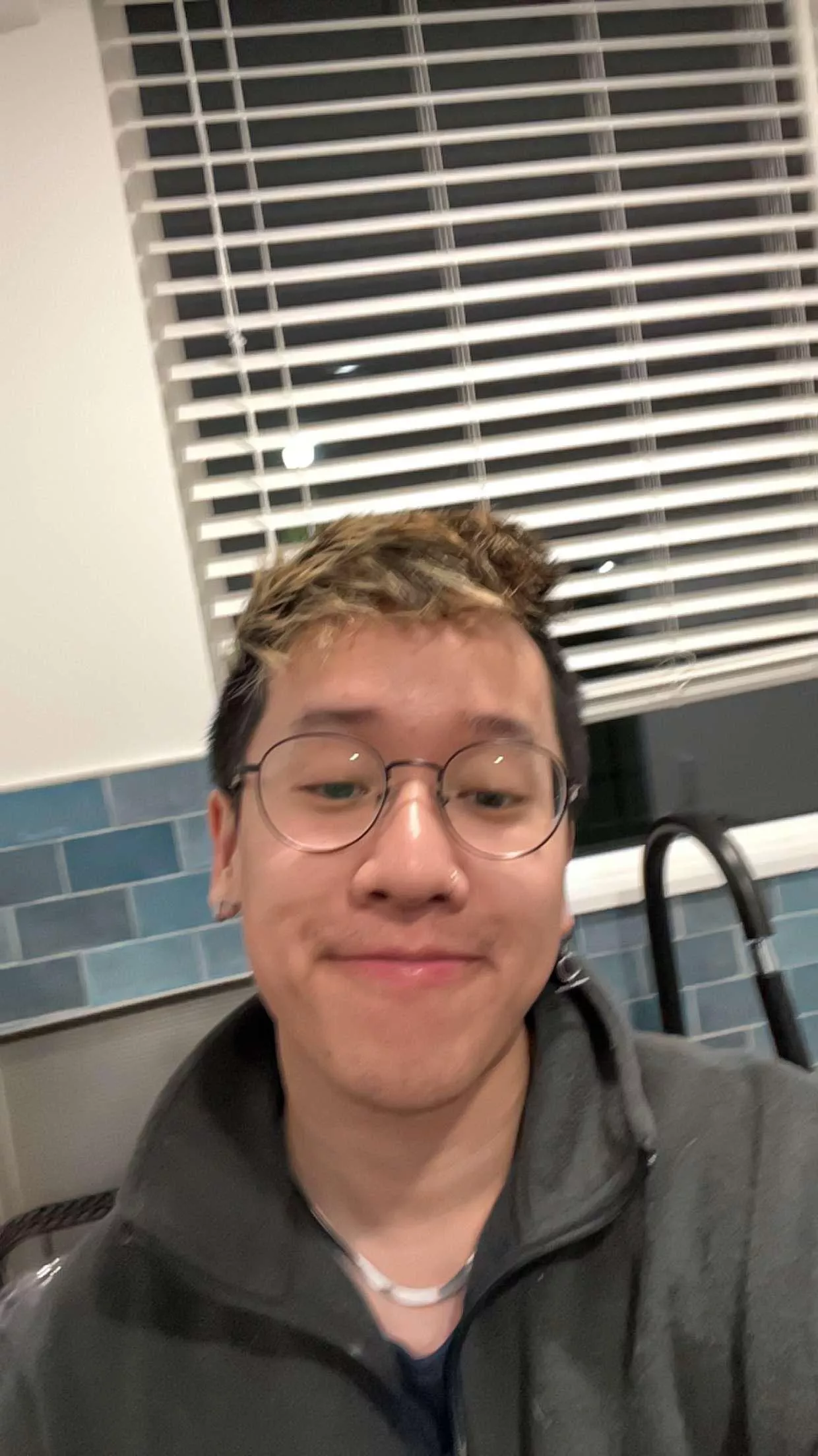 I just got these glasses. How do I look?