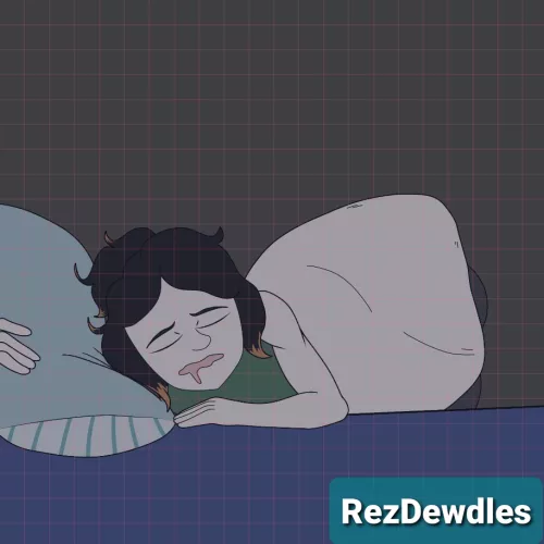 {Image} Vivian's Sleep-Eating (Art by RezDewdles)