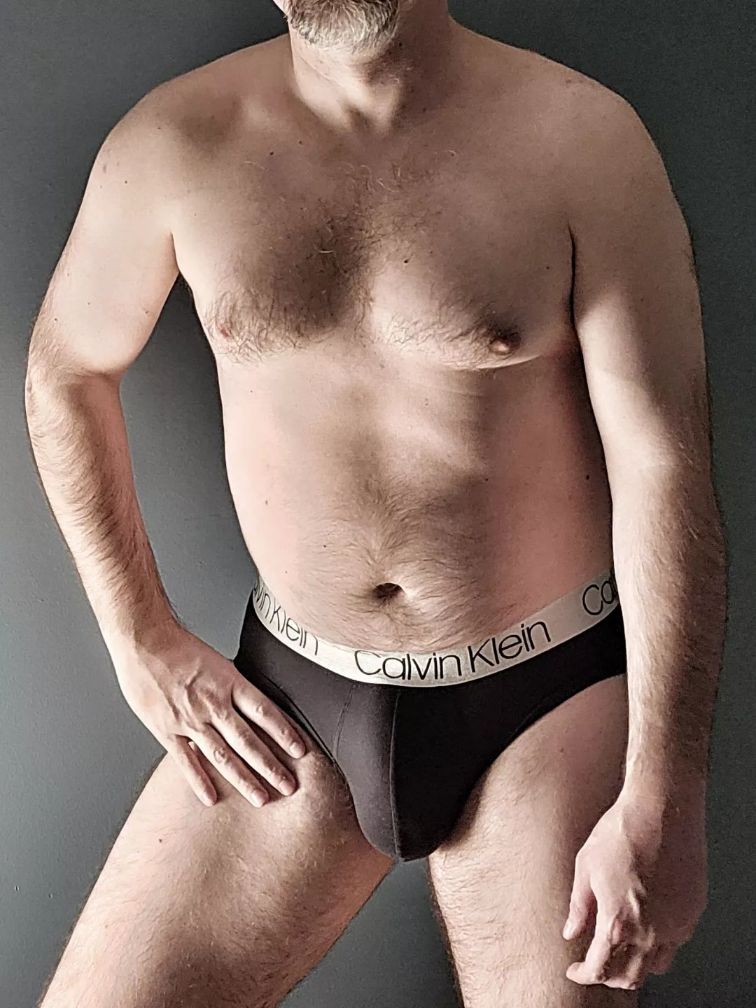 It's a warm night, might as well dress for it.