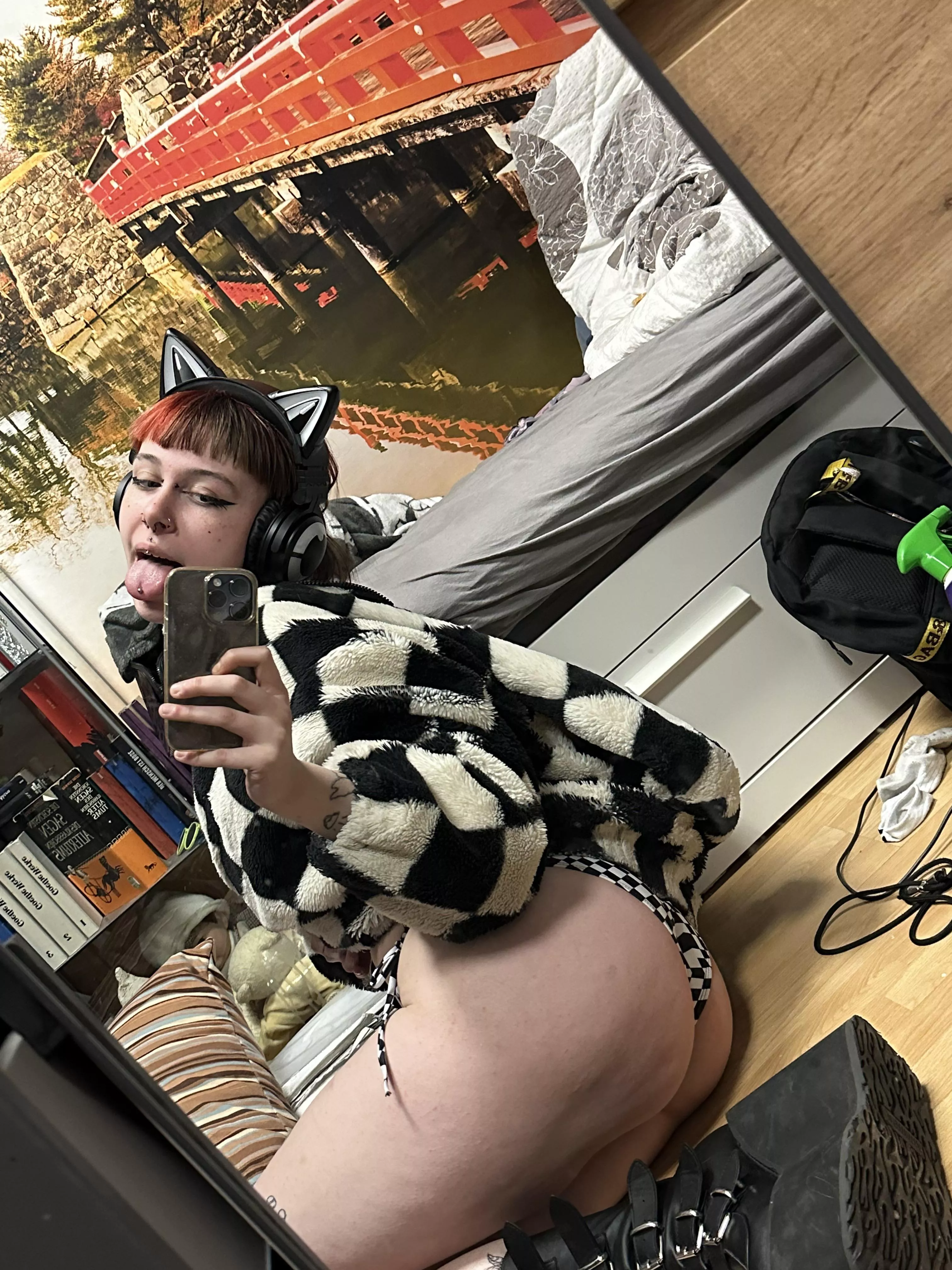 I've been feeling kind of weird the last few days and I even think I'm pregnant. It would make me so horny if yes because my boyfriend has watched me as his cousin cum inside me and it would be his child