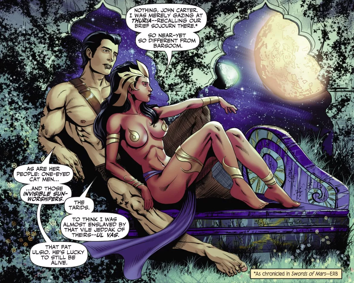John and Dejah [John Carter: Warlord of Mars 2015 Special]