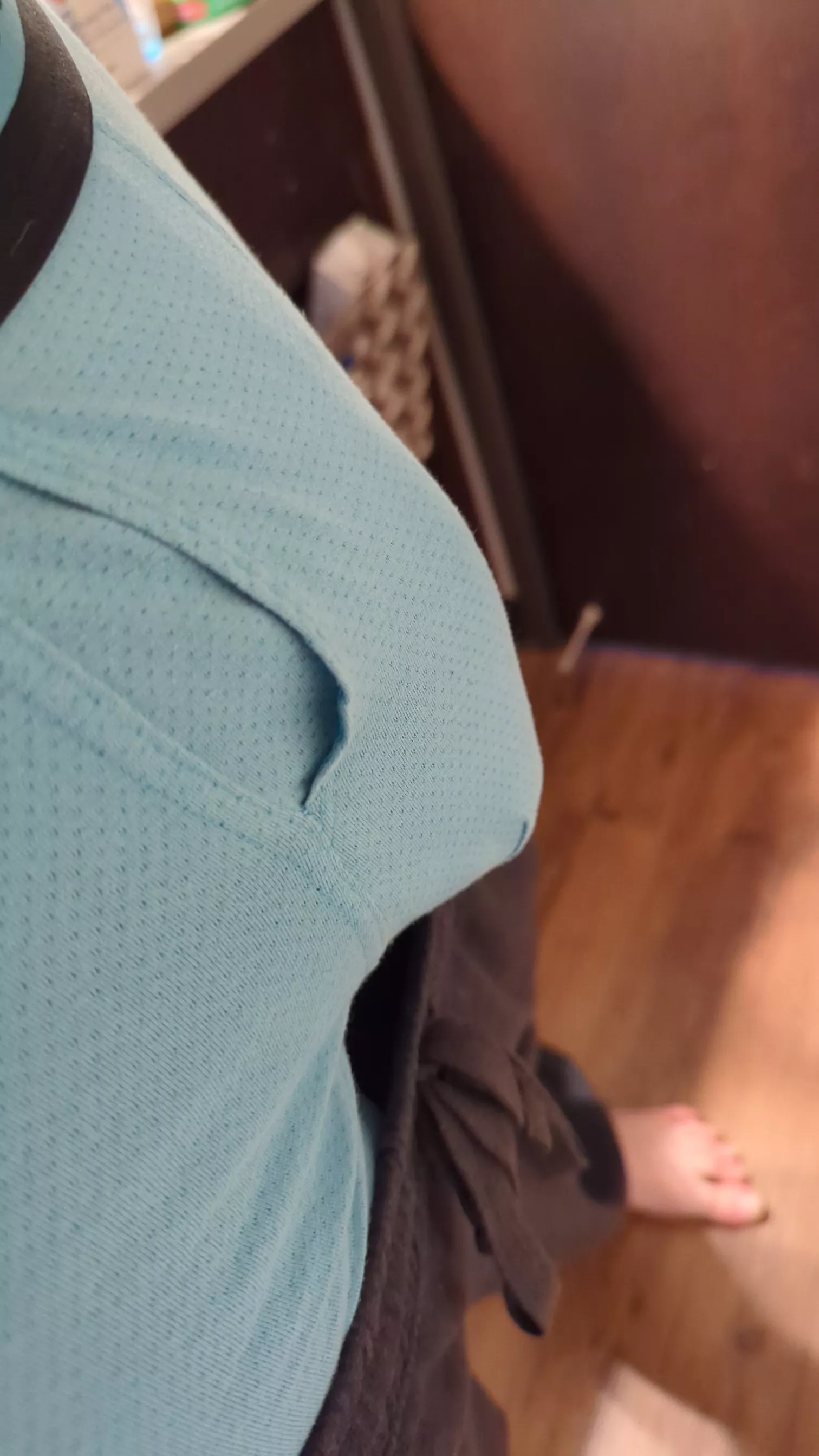 just my little morning bulge