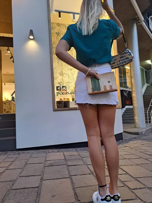 Knowledge is powerful, as well as mini skirts