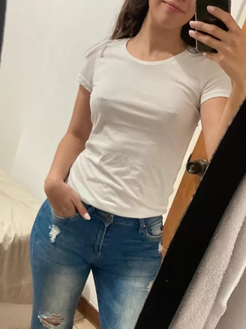 My nipples are the highlight of my outfit