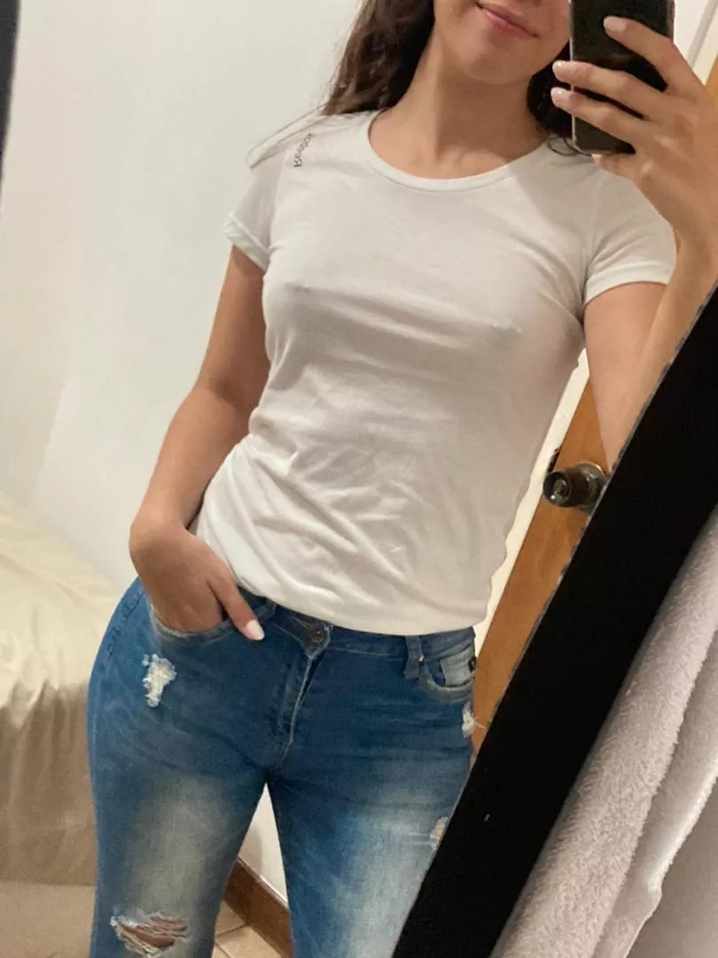 My nipples are the highlight of my outfit