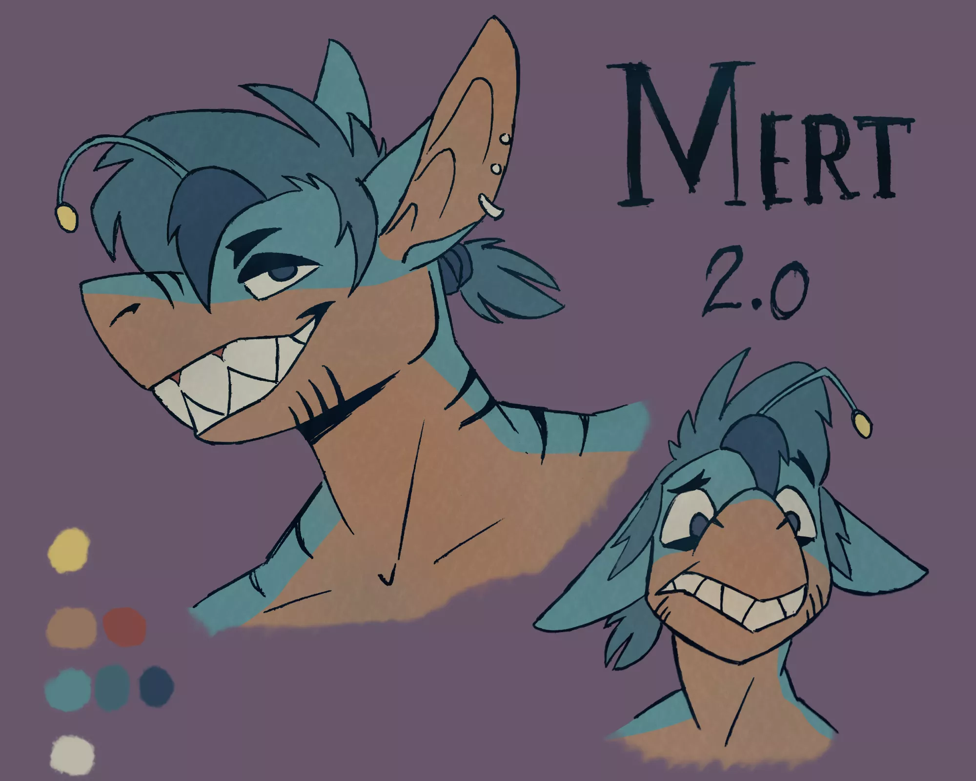 New sona design! I got tired of the badger lol (art by me :3)