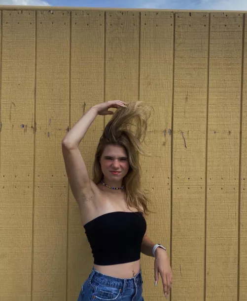 She knows she’s a tease