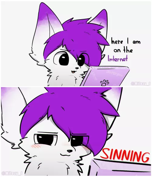 sinner! >:3c // by @milezy_f on twitter ^^