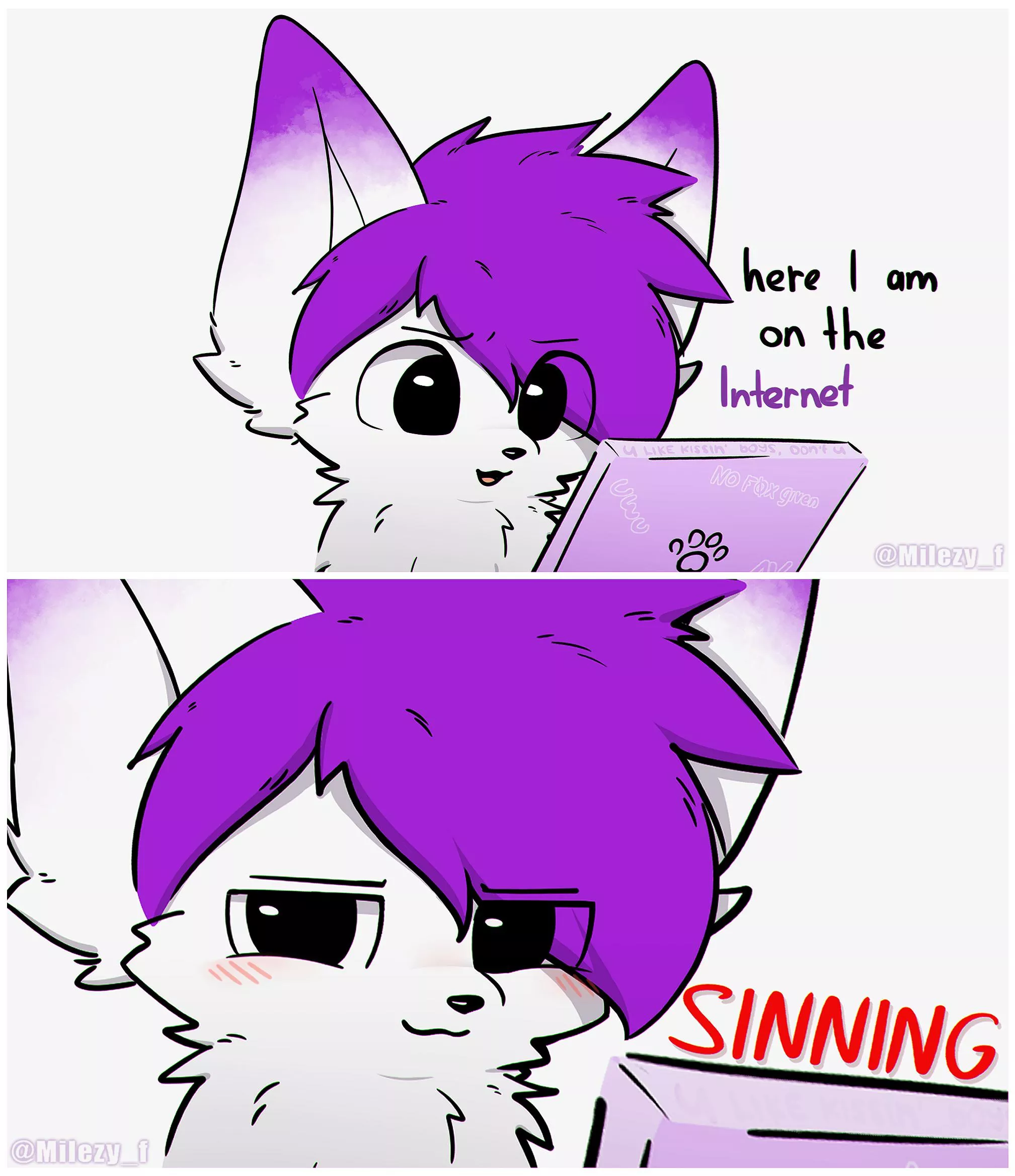 sinner! >:3c // by @milezy_f on twitter ^^