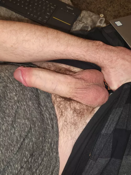 This is my cock and balls. Let me know what you think of them