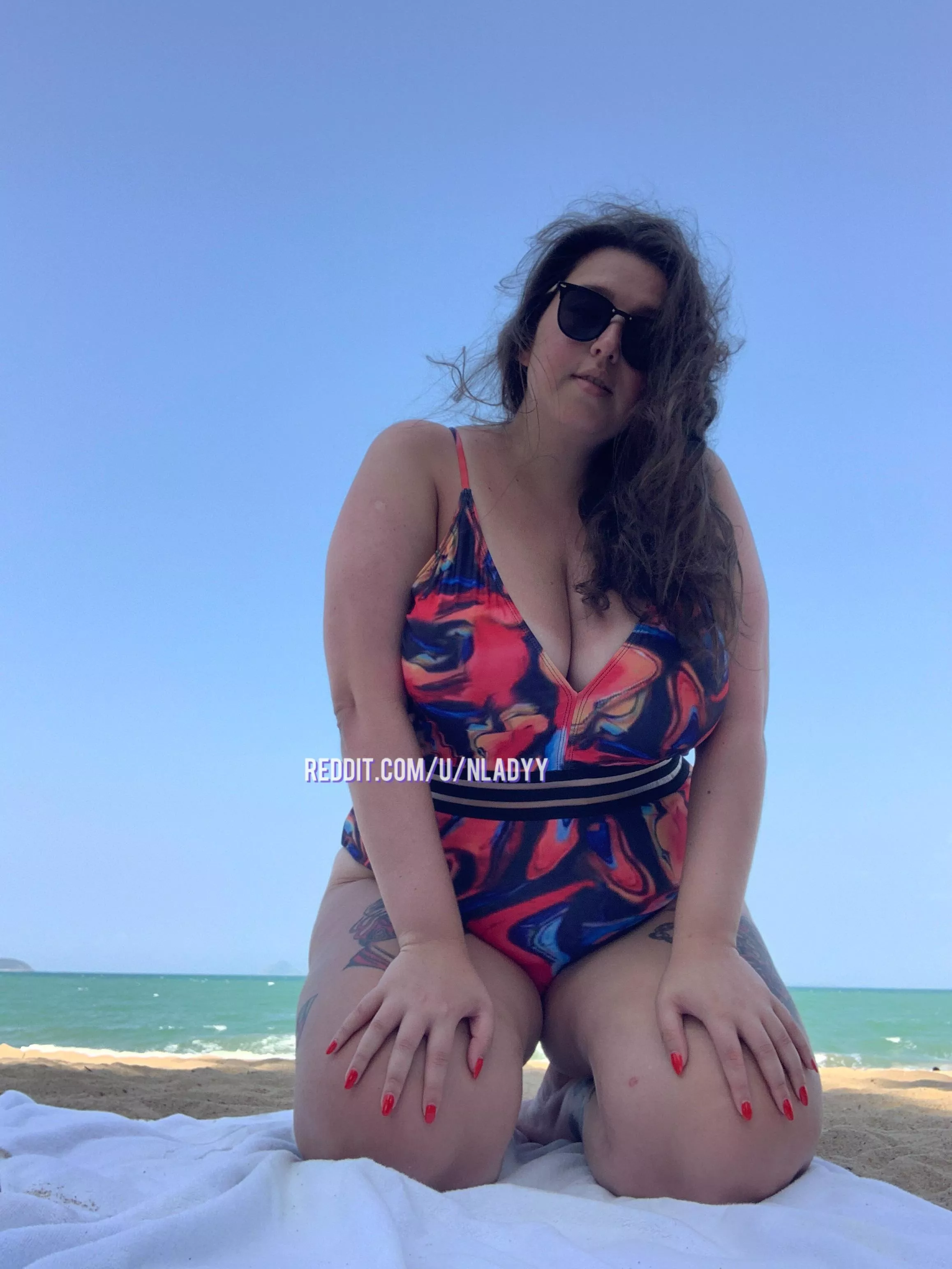 Trying to get some photos at the beach