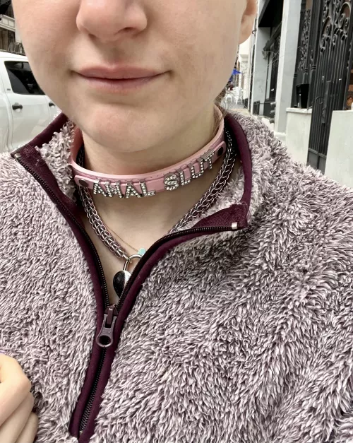 Wearing what I am with pride while walking down the street [F]
