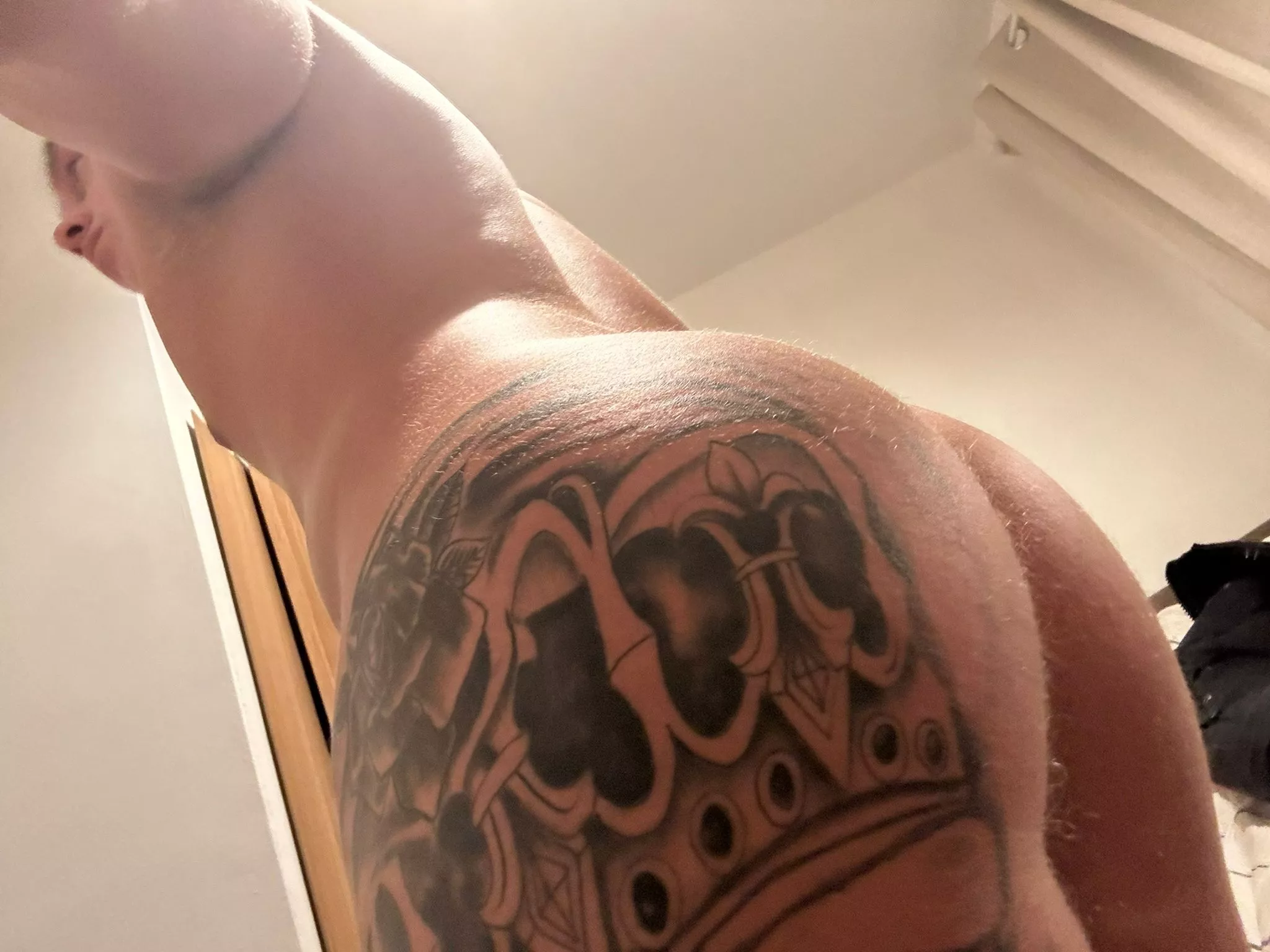 Who likes some in on a real mans ass?