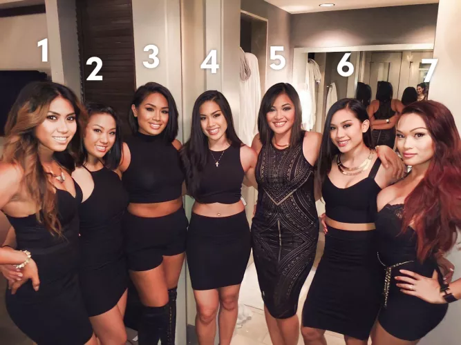 You can only take two home. Which ones and why? 4 and 6 are twins so I’m taking them home.