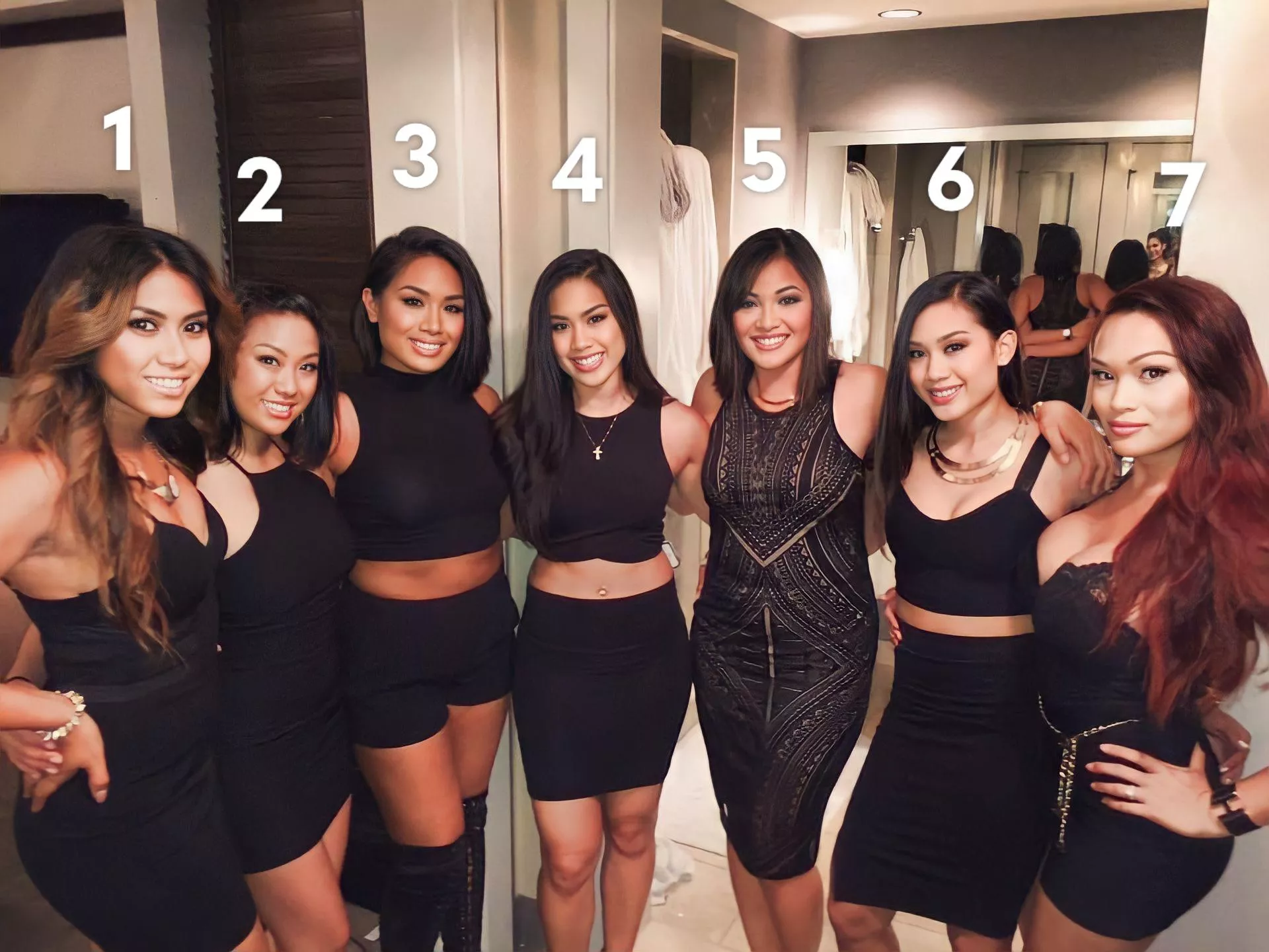 You can only take two home. Which ones and why? 4 and 6 are twins so I’m taking them home.