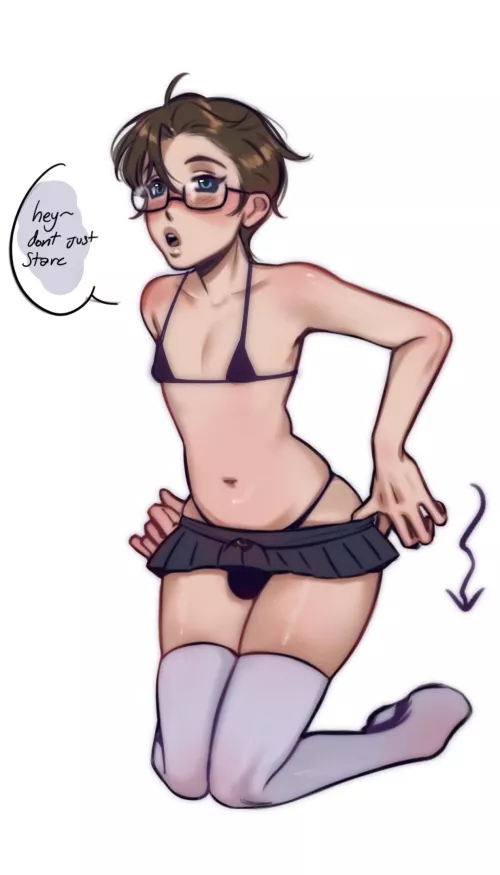 Anon curious cat request (art by me)