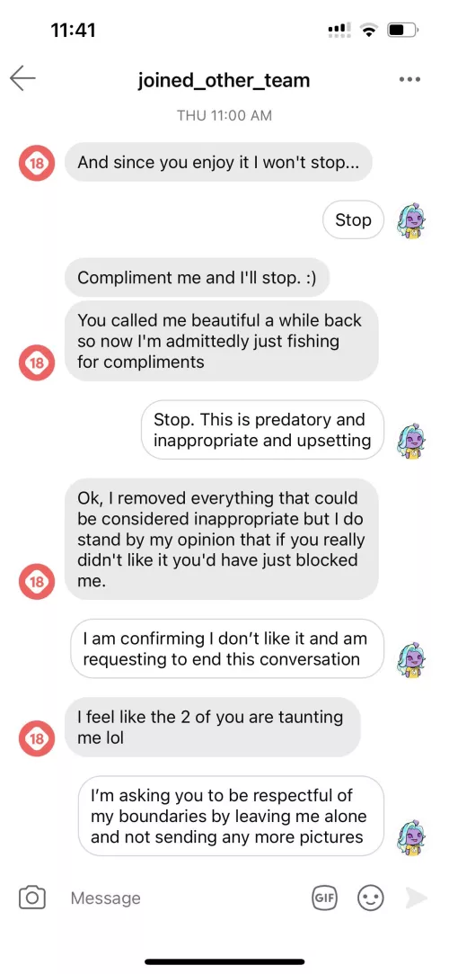 Be careful of this redditor