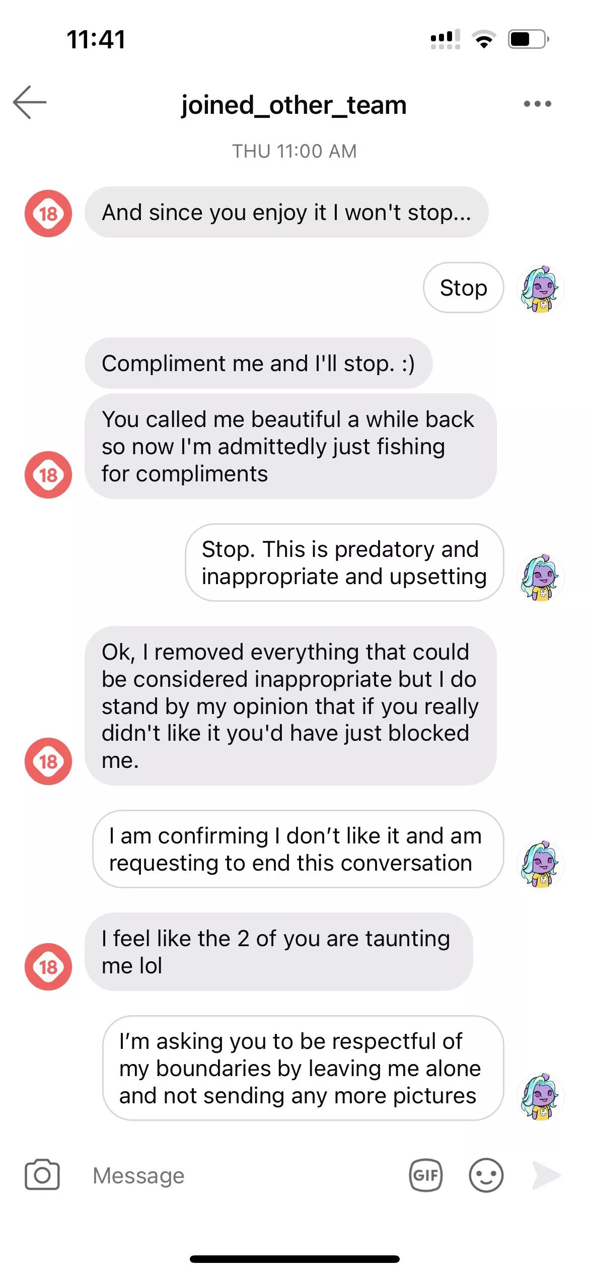 Be careful of this redditor