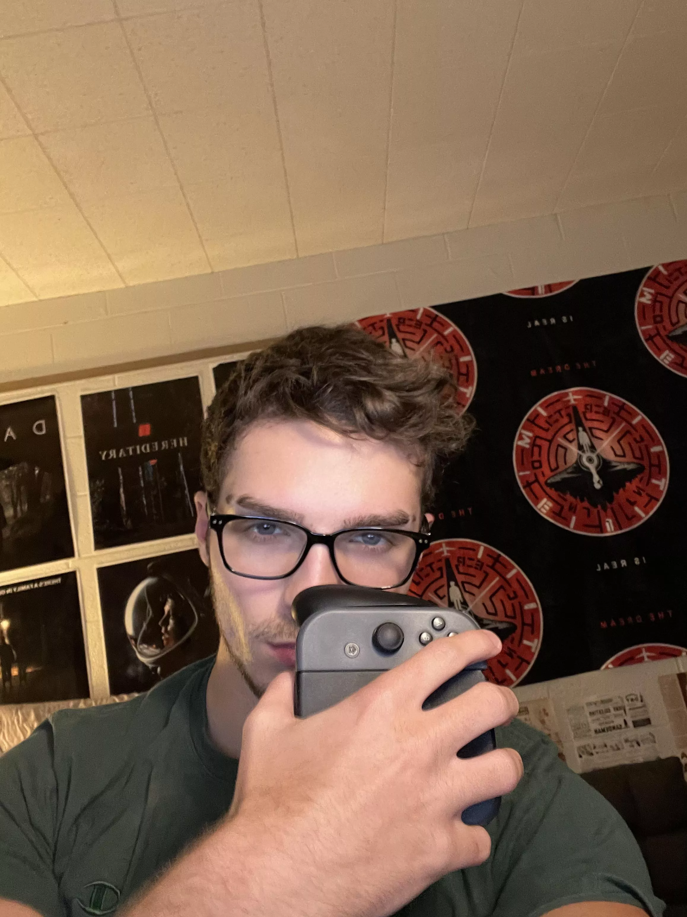 Busting out the glasses and the switch