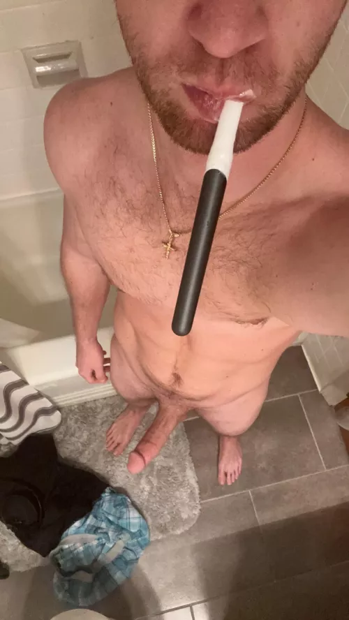 Can i use your butt to drain my morning wood?