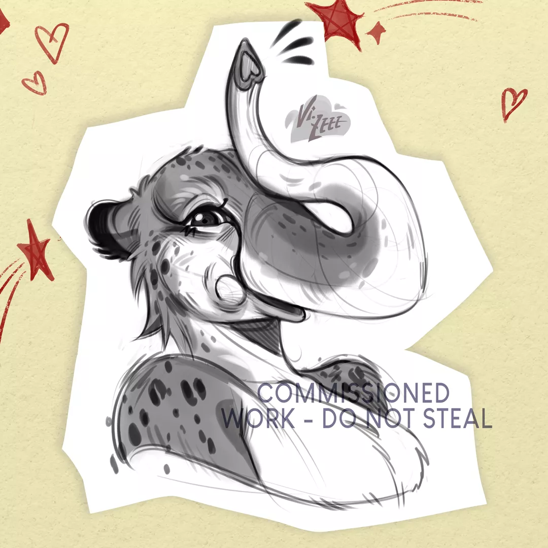 Cheetah + Elephant! (Art by me)