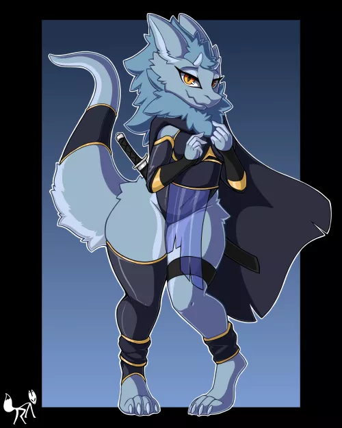 Custom Kobold character I made! (@RondoniteC on Twitter)