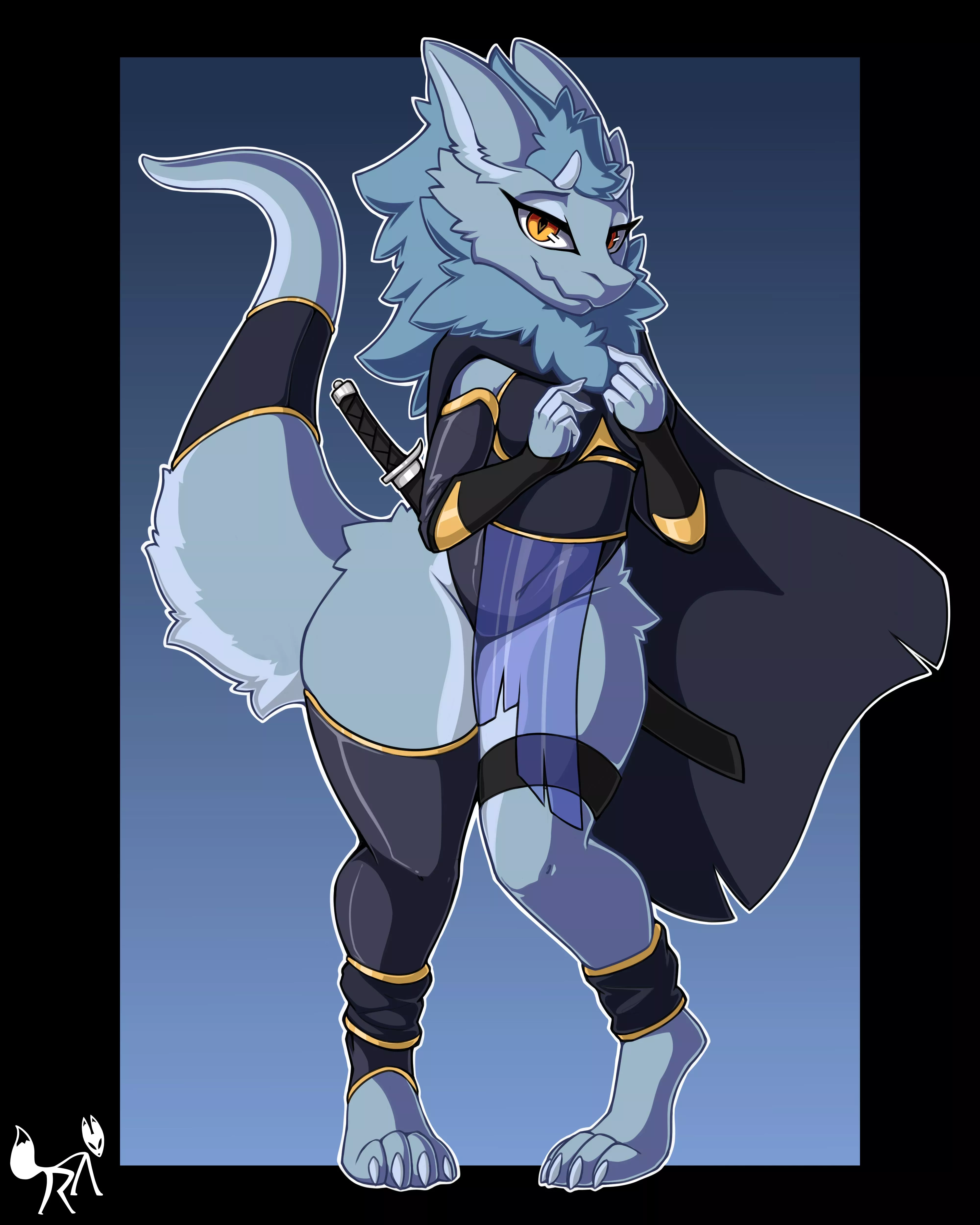 Custom Kobold character I made! (@RondoniteC on Twitter)