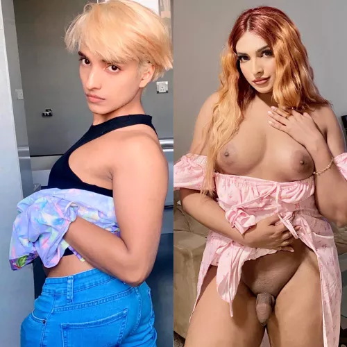 femboy to tgirl transformation 😋