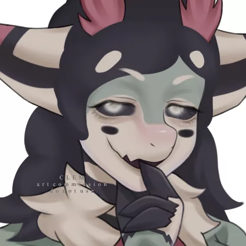 first time drawing kemono furry !!