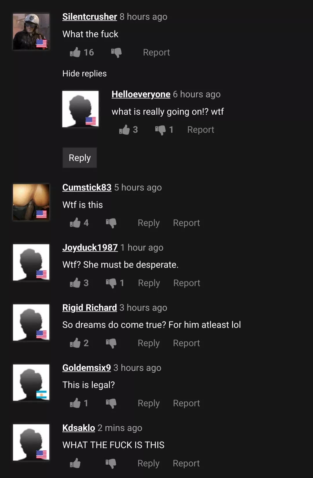 Frontpage videos can be scarring